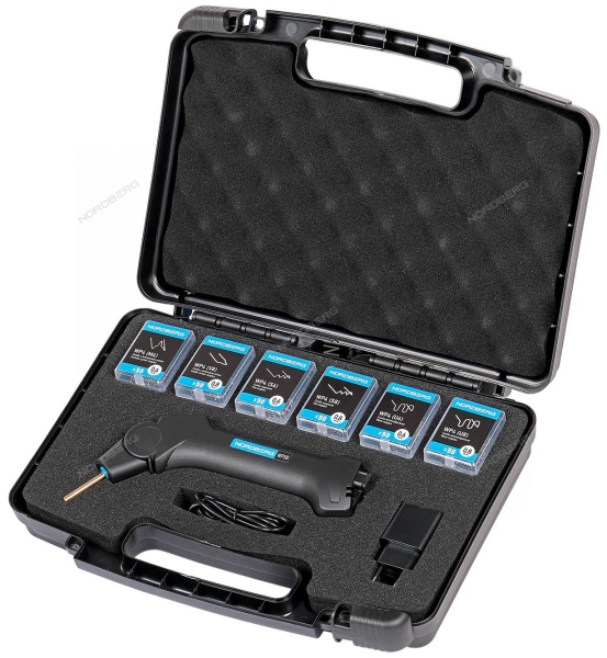 Термостеплер для ремонта пластика, аккумуляторный