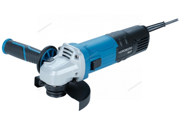 Угловая шлифмашина с регулировкой оборотов, 125 мм, 1050 Вт