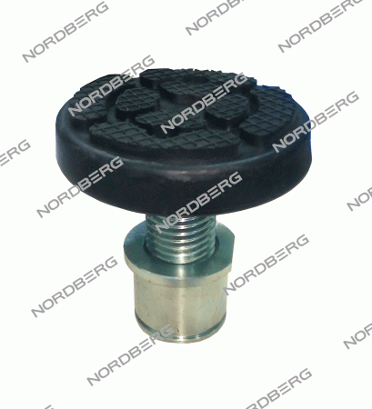 Опора винтовая регулируемая, рабочий ход резьбы 35 мм, посадочный диаметр 50 мм