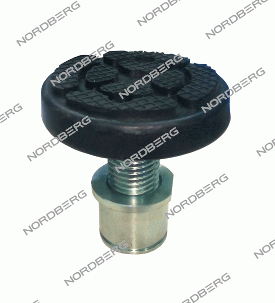 Опора винтовая регулируемая, рабочий ход резьбы 35 мм, посадочный диаметр 50 мм