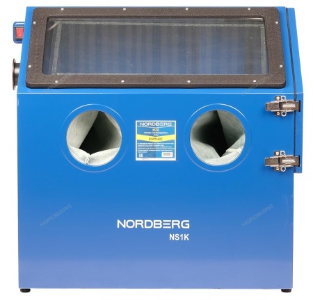 Камера пескоструйная настольная, боковая загрузка, 110 л