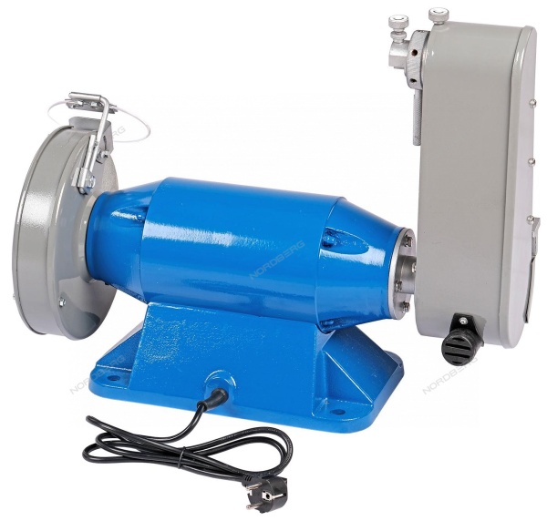 Заточной станок профессиональный диам. 200 мм с шлифовальной лентой, 220 В