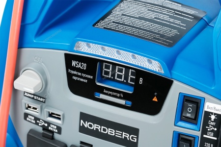 Пусковое портативное устройство 5/12 В, 18 А·ч