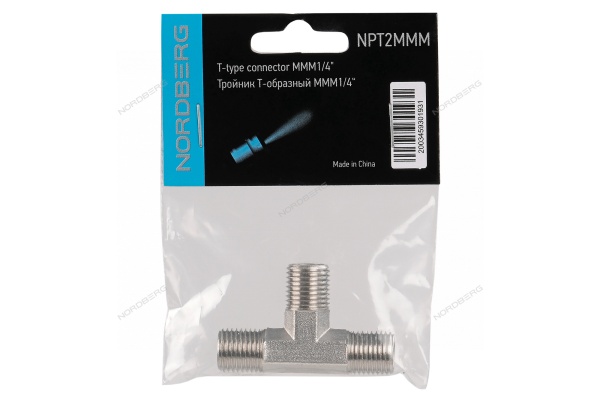 Тройник Т-образный MMM1/4"