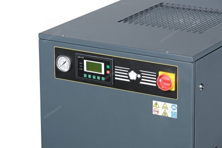 Компрессор винтовой, 11 кВт, 10 бар, 1400 л/мин, ресивер 500 л, осушитель