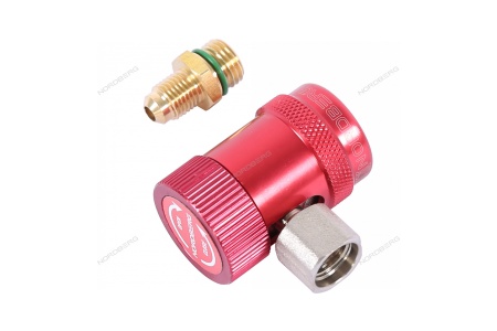 Муфта быстросъемная R134a высокое давление, красная