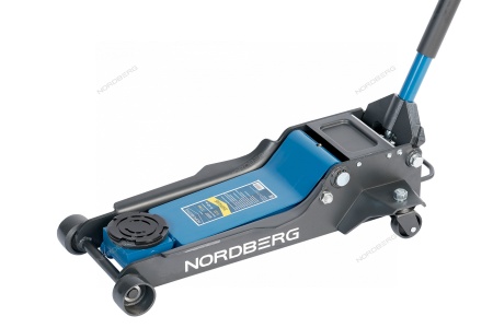 Домкрат подкатной 3,5 т, низкий подхват