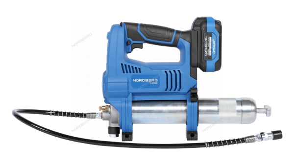 Шприц аккумуляторный для густой смазки, 420 мл