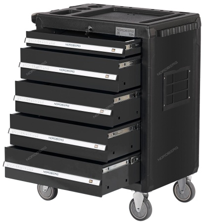 Тележка инструментальная профессиональная (серая)