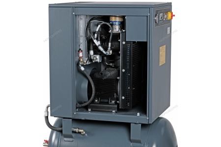 Компрессор винтовой, 7,5 кВт, 10 бар, 1000 л/мин, ресивер 270 л