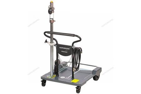 Установка для раздачи масла из бочек 200 л со световой индикацией, с тележкой