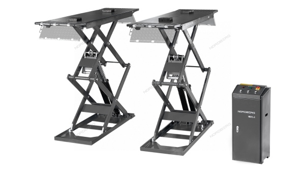 Подъемник ножничный низкопрофильный 3 т, 220 В