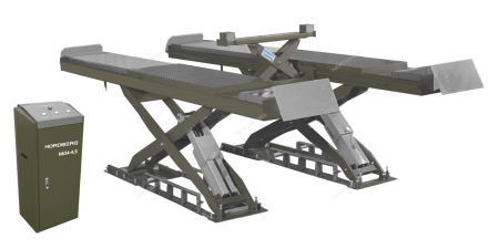 Подъемник ножничный для сход-развала 4,5 тонн 380В (серый)