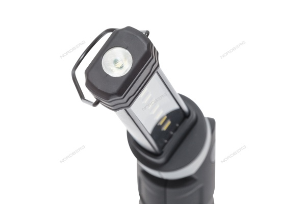 Фонарь светодиодный 8+1, складной, аккумуляторный, 3,7В