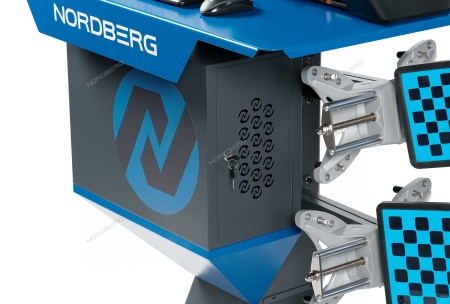 Стенд сход-развал 3D для ям и подъемников, синий