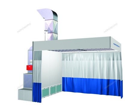 Пост подготовки NB100C к окраске с креплением к потолку (с горелкой)