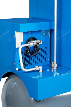 Компрессор винтовой, 15 кВт, 1910 л/мин, 10 бар, ресивер 500 л, осушитель