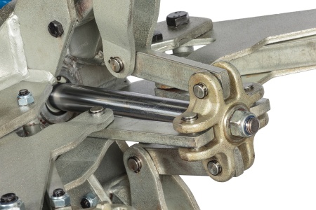 Станок шиномонтажный для грузовых автомобилей, синий