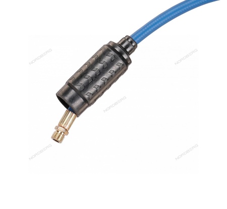 Шланг воздушный на стальной катушке, гибридный ПВХ диам. 12х18 мм, 15 м