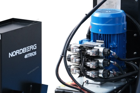 Станок шиномонтажный для грузовых автомобилей 14"-26", двухскоростной, 380V, синий