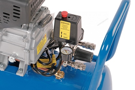Компрессор поршневой 220 В, ресивер 50 л, 240 л/мин
