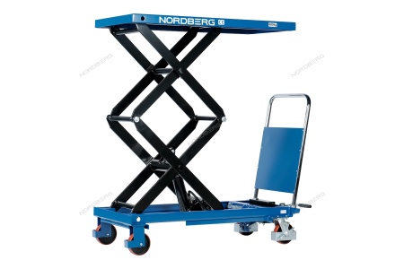 Стол подъемный гидравлический 680 кг, двойные ножницы