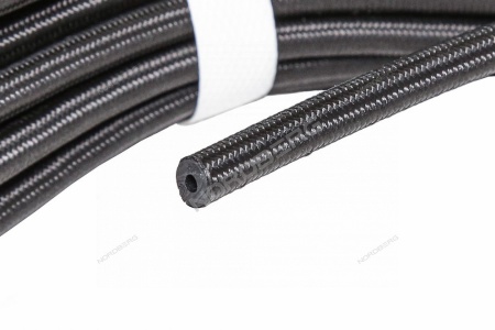 Шланг топливный резиновый в оплетке 3 мм, бухта 10 м