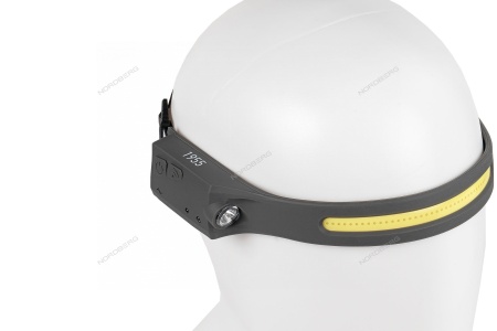 Фонарь налобный со светодиодной лентой, аккумуляторный