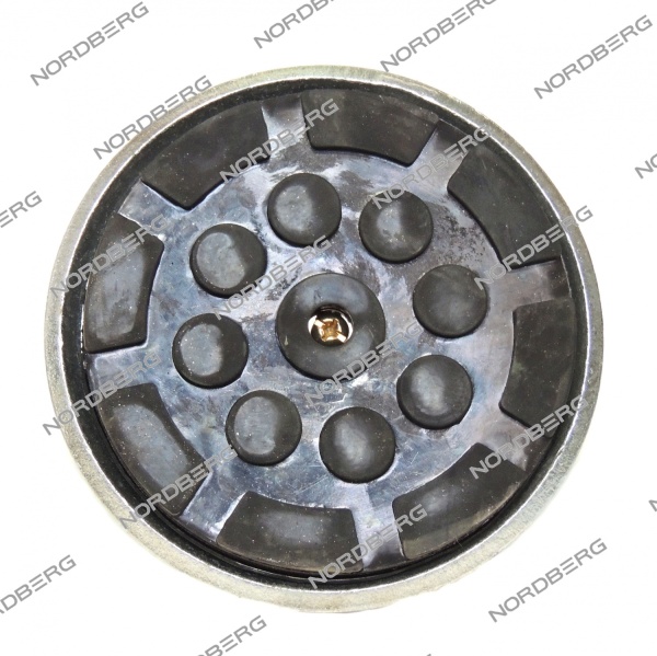 Опора винтовая регулируемая для подъемника 4123A-4,5T, металлическая