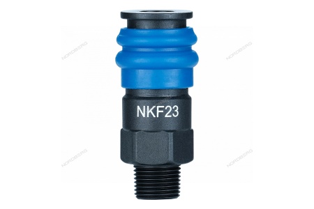 Разъем композитный "мама" быстросъемный - резьба M3/8"