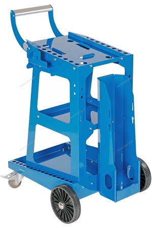 Тележка для сварочного аппарата, синяя