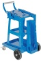 Тележка для сварочного аппарата, синяя