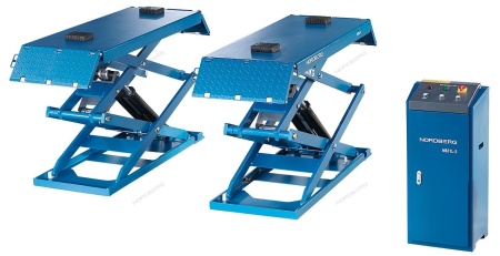 Подъемник ножничный низкопрофильный 3 т, 220 В