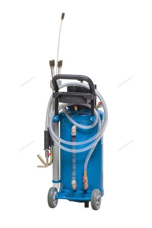 Установка для сбора масла пневматическая, 30 л, синяя