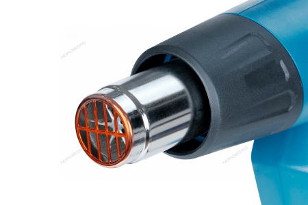 Фен с комплектом насадок, 70-600 °С, 2000 Вт