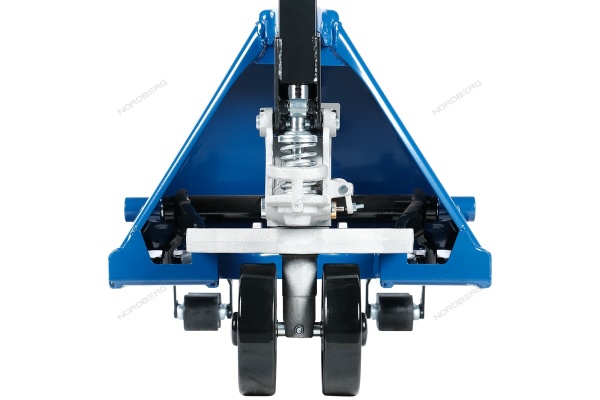 Тележка складская гидравлическая 2,5 т, с ПУ колесами