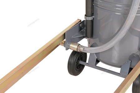 Установка для сбора масла пневматическая, 115 л, серая