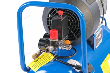 Компрессор поршневой V-образный 220 В, ресивер 50 л, 360 л/мин