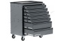 Тележка инструментальная, 7 выдвижных ящиков /OPTIMAL-NT117/