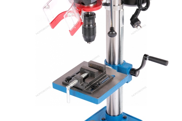 Станок сверлильный с тисками, 450 Вт, 16 мм, 12 скоростей