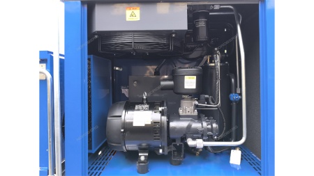Компрессор винтовой, 11 кВт, 10 бар, 1550 л/мин, ресивер 410 л, осушитель