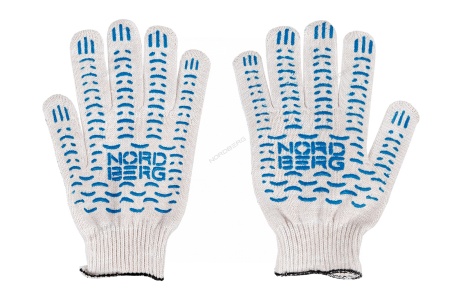 Перчатки с пвх покрытием белые упаковка 250 пар