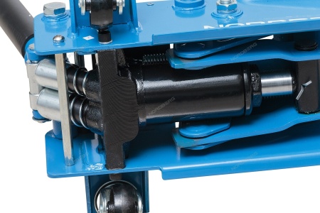 Домкрат подкатной 3 т с резиновой насадкой, быстрый подъем