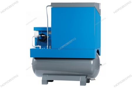 Компрессор винтовой, 15 кВт, 1910 л/мин, 10 бар, ресивер 500 л, осушитель