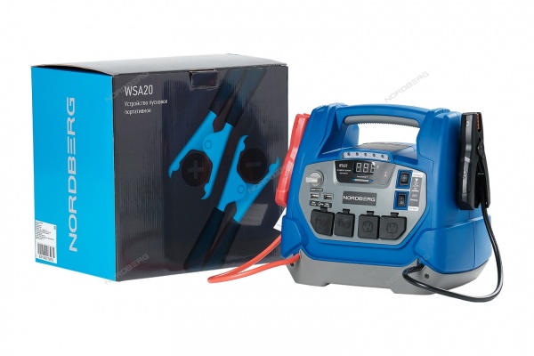 Пусковое портативное устройство 5/12 В, 18 А·ч