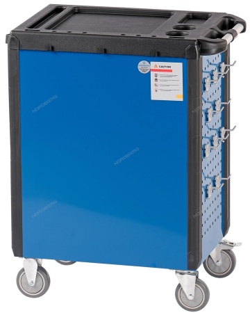 Тележка инструментальная профессиональная (синяя)