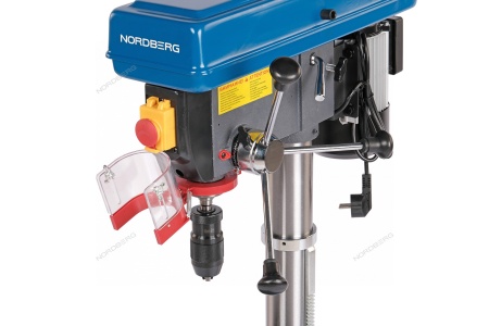 Станок сверлильный с тисками, 600 Вт, 16 мм, 12 скоростей