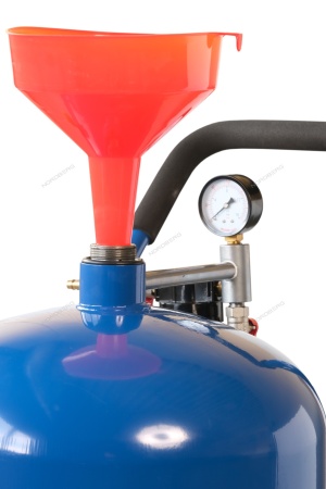 Установка пескоструйная, бак для песка, 37 л