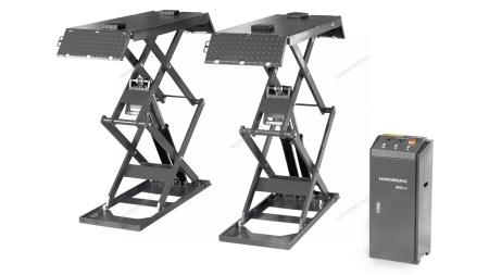 Подъемник ножничный низкопрофильный 3 т, 220 В