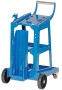 Тележка для сварочного аппарата, синяя